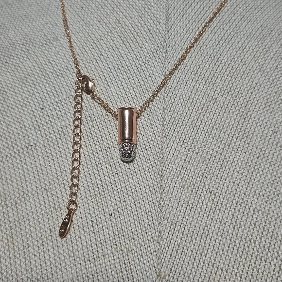 18k Rose Gold Plated Necklace - Picture 4 of 8